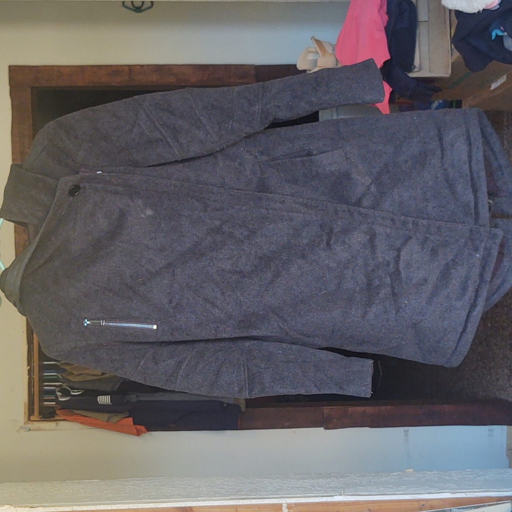 BCBGeneration, dark gray, sz xs coat